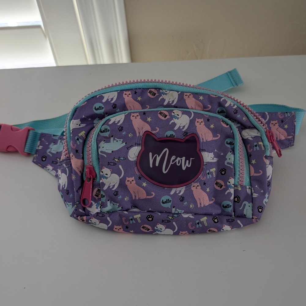 Kids Meow Cat Waist / Fanny Pack